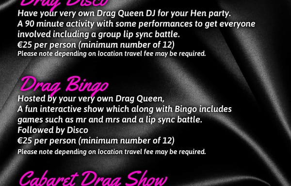 Drag Queens.ie (Hen Partys) Gallery 1